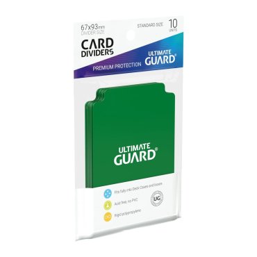 ugd010357 10 intercalaires card dividers vert ultimate guard 2 
