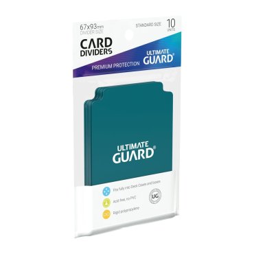 ugd010452 10 intercalaires card dividers bleu petrole ultimate guard 2 