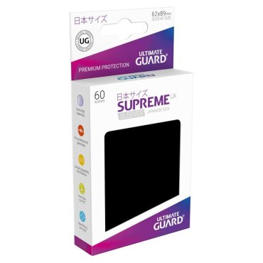 ugd010568 60 pochettes supreme ux format japonais black ultimate guard 