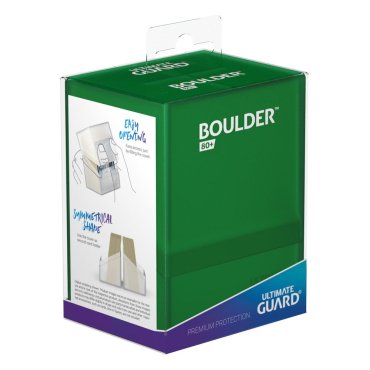 ugd010686 boulder deck case 80 emerald ultimate guard 4 