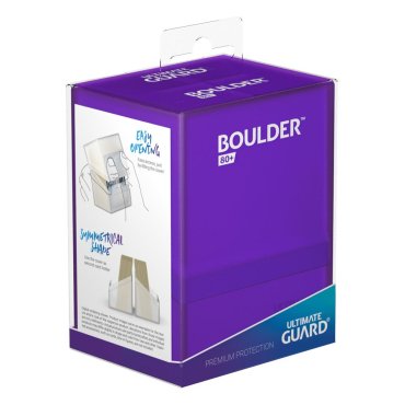 ugd010687 boulder deck case 80 amethyst ultimate guard 4 