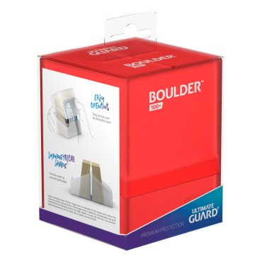 ugd010693 boulder deck case 100 ruby ultimate guard 4 