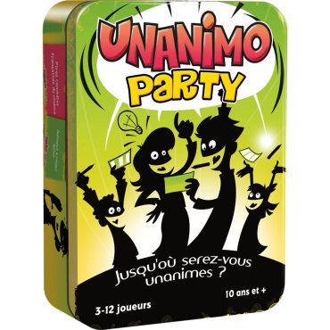 unanimo party jeu cocktail boite de jeu 