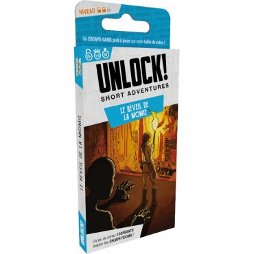 unlock short adventures lereveil de la momie boite de jeu 