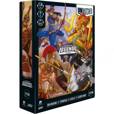 unmatched combats de legende volume 2 boite de jeu 