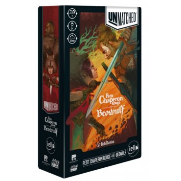 unmatched petit chaperon rouge vs beowulf boite de jeu 