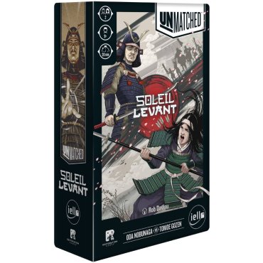 unmatched soleil levant jeu iello boite de jeu 