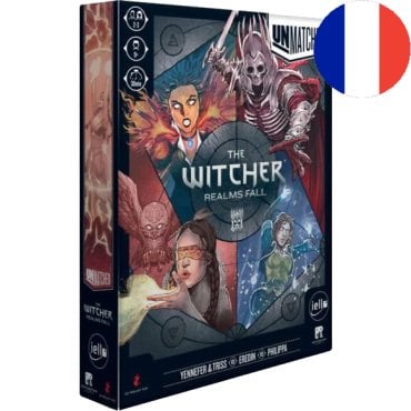 unmatched the witcher la chute des royaumes jeu iello boite de jeu 