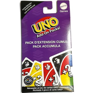 uno extension cumul jeu mattel materiel de jeu 