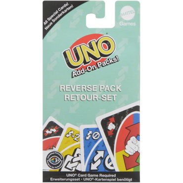 uno extension reverse jeu mattel boite de jeu 