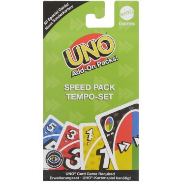 uno extension speed jeu mattel boite de jeu 