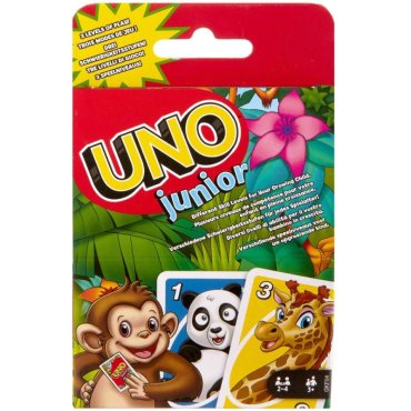 uno junior jeu mattel boite 