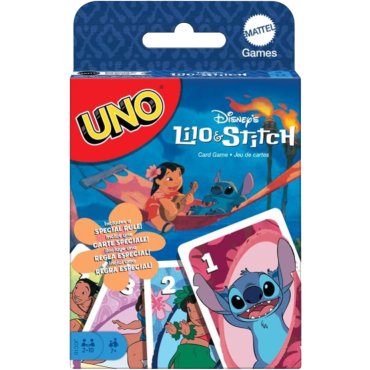 uno lilo stitch jeu mattel boite de jeu 
