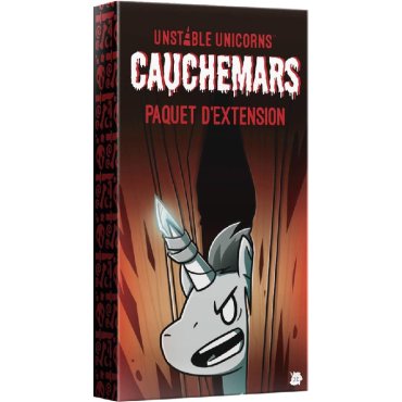 unstable unicorns extension cauchemars boite de jeu 