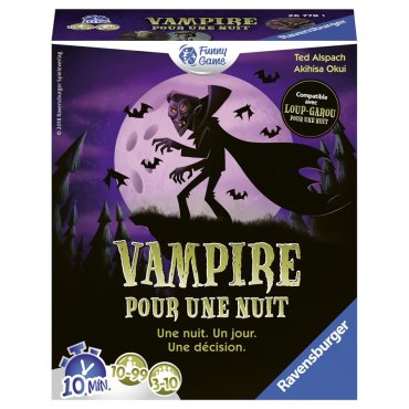 vampire pour une nuit jeu ravensburger boite 