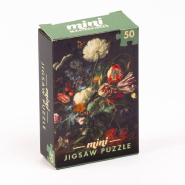 vase de fleurs jan davidsz de heem mini puzzle 50 p wilson 