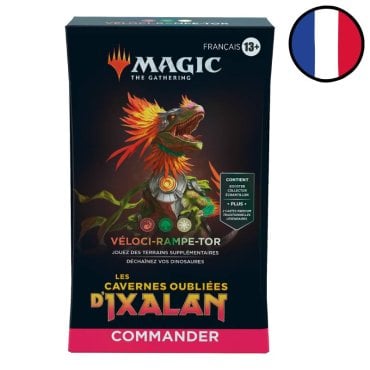 veloci rampe tor deck commander les cavernes oubliees dixalan magic fr 