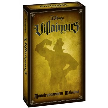 villainous monstrueusement malsains boite de jeu 