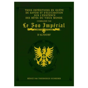warhammer fantasy le zoo imperial edition collector couverture 