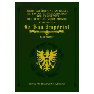 warhammer fantasy le zoo imperial edition collector couverture 