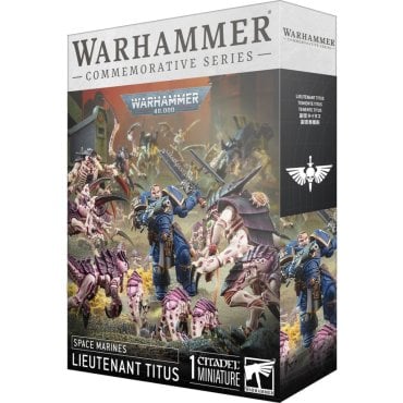 wh40k space marines lieutenant titus jeu citadel boite 