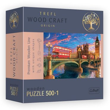 wooden puzzle 500p london jeu trefl boite de jeu 