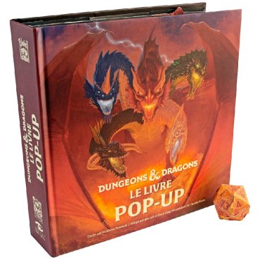 ynnis dungeons and dragons le livre pop up couverture 