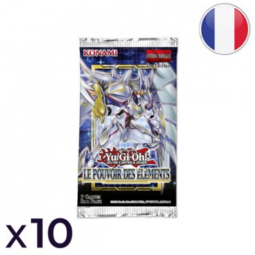 yugioh power of the elements booster x10 fr 