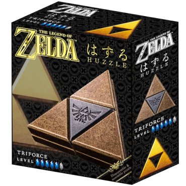 zelda triforce casse tete huzzle boite de jeu 