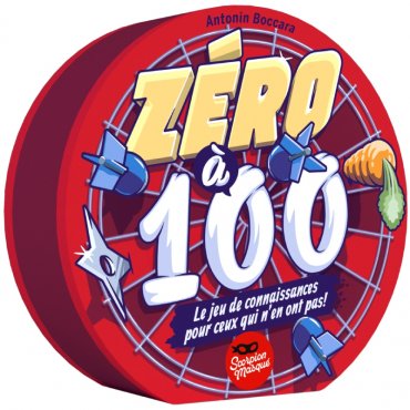 zero a 100 jeu scorpion masque boite 