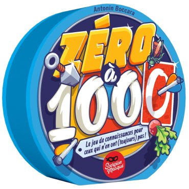 zero a 1000 jeu scorpion masque boite 