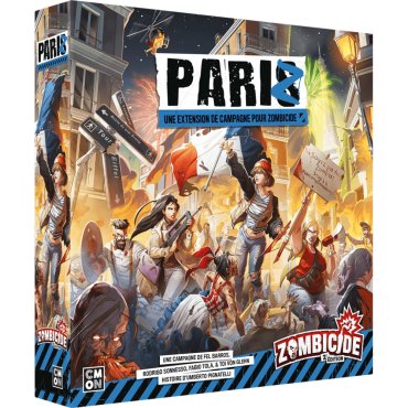 zombicide campagne pariz boite de jeu 