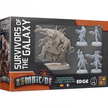 zombicide invader extension survivors of the galaxy boite 