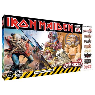 zombicide iron maiden pack 1 jeu cmon boite de jeu 