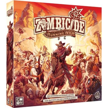 zombicide undead or alive extension running wild boite de jeu 