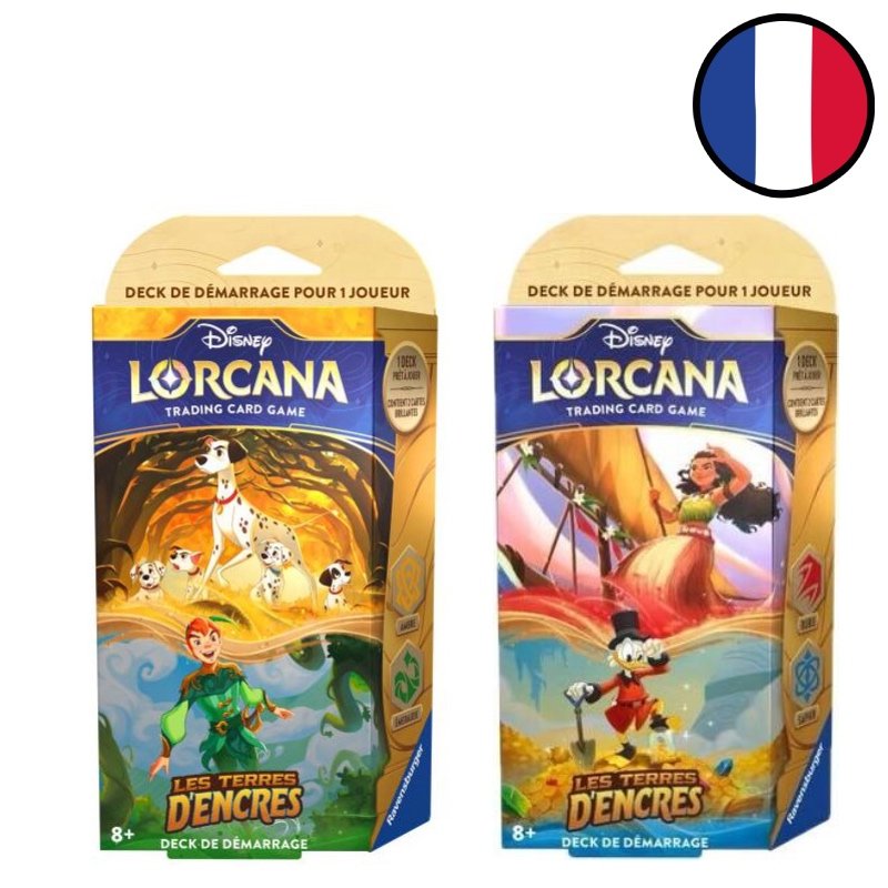 Lot des 2 decks de démarrage Les Terres d