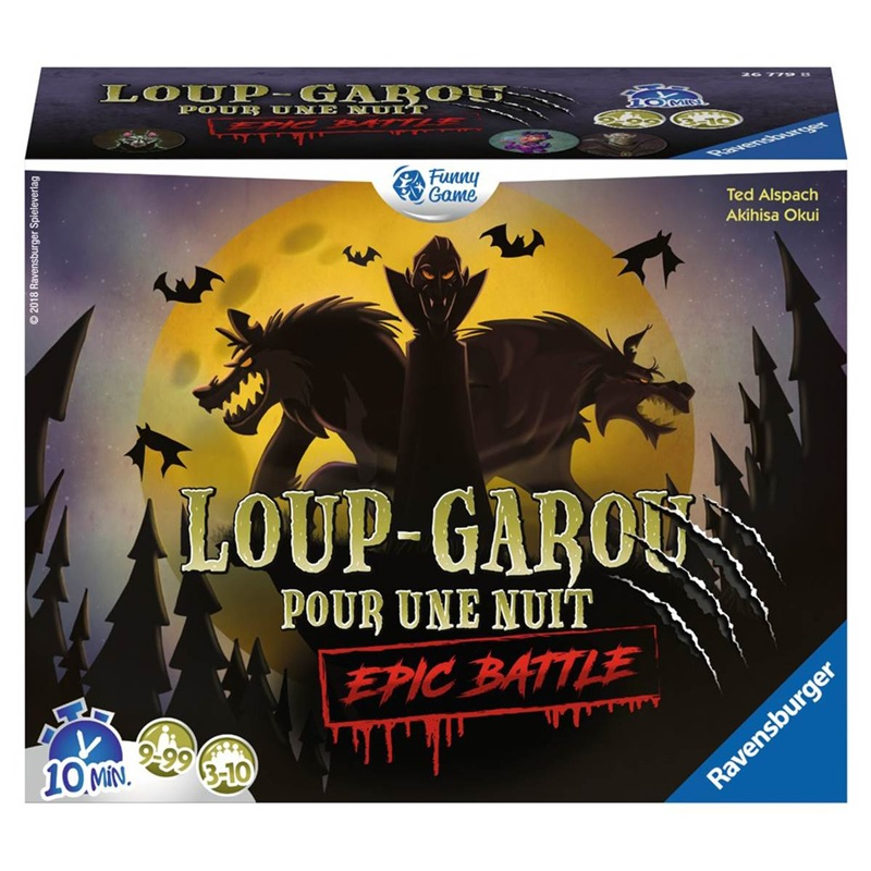 Loup Garou Pour Une Nuit Epic Battle Acheter Vos Jeux De Societe En Famille Entre Amis Playin By Magic Bazar