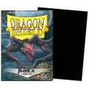 100 Pochettes Matte Format Standard Black - Dragon Shield