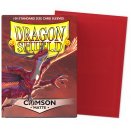 100 Pochettes Matte Format Standard Crimson - Dragon Shield