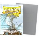 100 Pochettes Matte Format Standard Silver - Dragon Shield