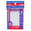 100 Pochettes KMC Format Japonais - Mini Perfect Size Transparent