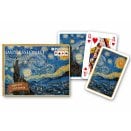 2 jeux de 55 cartes index Impressionist Vincent Van Gogh - Piatnik