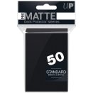 50 pochettes Pro-Matte Format Standard Black - Ultra Pro
