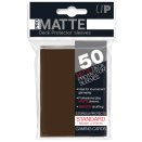 50 pochettes Pro-Matte Format Standard Brown - Ultra Pro