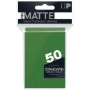 50 Pochettes UltraPro Matte Vert