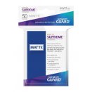 50 pochettes Matte Supreme UX format Standard Blue - Ultimate Guard