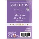 55 Protège-cartes premium Format mini USA clear- Zacatrus