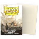 60 Pochettes Dual Matte Format Japonais Valor - Dragon Shield