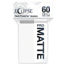 60 pochettes Eclipse Pro-Matte Format Japonais - Blanc Arctic - Ultra Pro