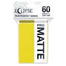 60 pochettes Eclipse Pro-Matte Format Japonais - Jaune Citron - Ultra Pro